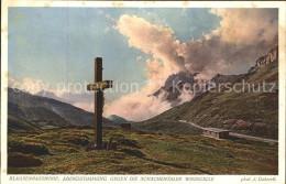 11653395 Klausenpass Schachentaler Windgaelle Kreuz Klausenpass - Altri & Non Classificati