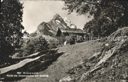 11653382 Braunwald GL Grantenboden Mit Ortstock Braunwald - Autres & Non Classés