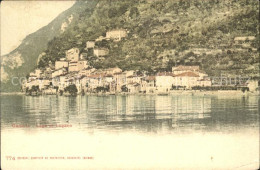 11653373 Gandria Lago Di Lugano Lago Die Lugano Haeuser Am Ufer Gandria - Otros & Sin Clasificación