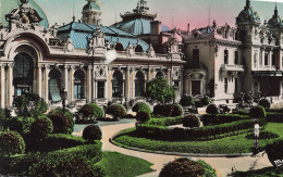 MONACO - Monte Carlo - Vue Sur Les Jardins Et Le Casino - Colorisé - Carte Postale Ancienne - Monte-Carlo