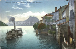 11653354 Gandria Lago Di Lugano Lago Die Lugano Dampfer Monte San Salvatore Gand - Sonstige & Ohne Zuordnung