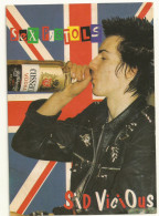 CARTE POSTALE SEX PISTOLS  SID VICIOUS N° 1596 TB. - Cantantes Y Músicos