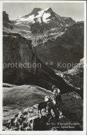 11653319 Klausenpass Frau Mit Ziege Auf Klausenpasshoehe Klausenpass - Altri & Non Classificati