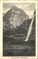 11653288 Linthal Glarus Schreienbachfall Mit Selbstsanft Linthal - Sonstige & Ohne Zuordnung