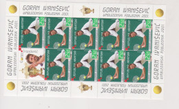 CROATIA 2001 Nice Sheet MNH TENNIS GORAN IVANISEVIC - Croazia