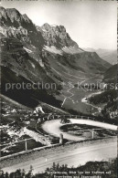 11653264 Klausenpass Blick Von Vorfrutt Auf Urnerboden Und Jaegerstoecke Auto Kl - Andere & Zonder Classificatie