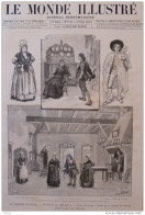Le Théâtre Illustré - "Francois Le Champi", à La Comédie-Francais -  Page Original - 1888 - Historical Documents