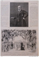 Le Théâtre Illustré - Opéra-Comique "L'Escadron Volant De La Reine"  -  Page Original - 1888 - Historical Documents