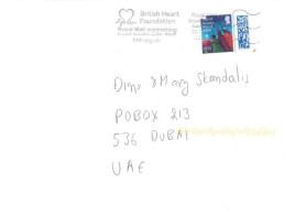 GREAT BRITAIN - 2023 - STAMP POSTAGE COVER, TO DUBAI . - Covers & Documents