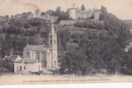 CORNUSSON        église Et Le  Chateau   200       1 - Otros & Sin Clasificación