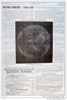 La Plaine Lune - Vollmond -   Page Original  1888 - Documenti Storici