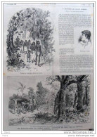 Les Explorations Du Chaco Boréal Par M. Thouar  (amérique Du Sud) - Petrona Yala - Page Original 1888  ( 3 ) - Documenti Storici