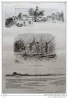 Les Explorations Du Chaco Boréal Par M. Thouar  (amérique Du Sud) - Colonie Crevaux - Page Original 1888  ( 2 ) - Historical Documents