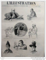 L´Affaire Prado -  Président Horteloup - Mauricette Couronneau - Page Original 1888 - Historical Documents