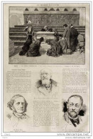 M. Henri Herz, Mort à Paris - Peintre J. Palizzi - M. Yung - Page Original -  1888 - Documenti Storici