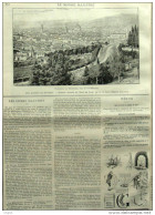 Rebus 1654 - Florence - Panorama - Page Original 1888 - Documenti Storici