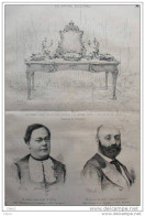 M. Isidor, Grand Rabbin De France - Gustave Boulanger - Page Original 1888 - Historische Documenten