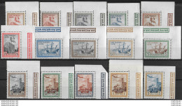 1942 San Marino Arbe 15v. Af MNH Sassone N. 215/24+PA - Otros & Sin Clasificación