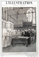 Voyage Du Président Francois Sadi Carnot à L´hopital De Beaune - Page Original - Alte Seite 1888 - Historische Dokumente