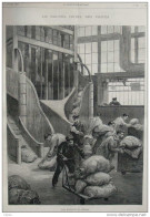 Les Glissières à Spirale - Page Original 1888 - Historische Dokumente