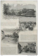 Les Sources De L'Avre - Ferme Du Nouvet - Nonancourt - Page Original 1888 - 2 - Documents Historiques