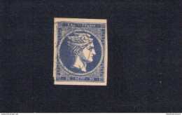 1875/86 GRECIA/GREECE, N° 50 20 Lepta Oltremare Scuro Firmato Raybaudi - Andere & Zonder Classificatie