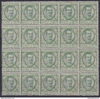 1926 Italia - Regno - N° 200 Blocco Di 20 MNH/** - Sonstige & Ohne Zuordnung