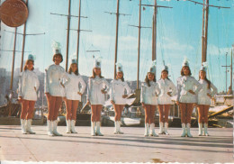 13 -  Carte Postale Semi Moderne Des MAJORETTES DE MARSEILLE  Le Groupe Des Officiers Et Sous Officiers - Unclassified