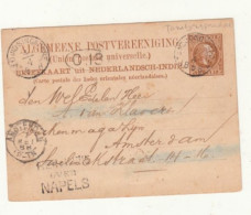 Netherlands East Indies / Stationery / Belitung Postmarks / Singapore N.I. Agent - Otros & Sin Clasificación
