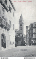 Aq454 Cartolina Zara Colonna E Chiesa S.simeone 1925  Croazia - Autres & Non Classés
