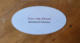 Carte Celine Dion Sensational - Modernas (desde 1961)