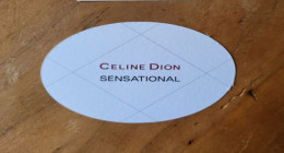 Carte Celine Dion Sensational - Modern (vanaf 1961)