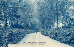 44 - LA BAULE SUR MER - AVENUE DES LILAS VERS LE POULIGUEN - F. Chapeau Imp. édit. Nantes - 133 - La Baule-Escoublac