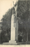 72 - LE MANS - MONUMENT WILBUR WRIGHT (LANDOWSKI SCULPTEUR) - R Barbier éditeur ND - 446 - Le Mans