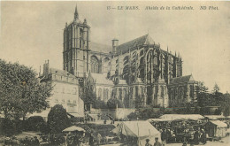 72 - LE MANS - ABSIDE DE LA CATHEDRALE - ND Phot - 15 - Le Mans