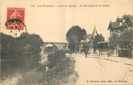 94 - LE PERREUX - QUAI DE HALAGE - ILE DES LOUPS ET LE VIADUC - E. Faciolle Phot. édit. Le Perreux - 76 - Le Perreux Sur Marne