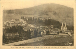 07 - LA LOUVESC - LE MONT CHAIX ET LA VILLE - Photo Impression Léon Margerit - 9074 - La Louvesc