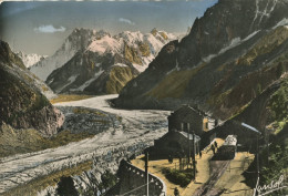 74.n° 25290. Chamonix Mont Blanc . Le Montenvers. Carte Postale Photo. Cpsm . - Chamonix-Mont-Blanc