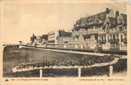 62 - LE TOUQUET PARIS PLAGE - LE BOULEVARD DE LA MER - HOTELS ET VILLAS - Cie Des Arts Photomécaniques - 306 - Le Touquet