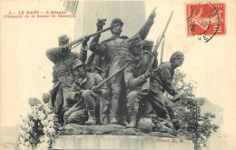 72 - LE MANS - L'ATTAQUE - PIEDESTAL DE LA STATUE DE CHANZY - Edition N.G. - 2 - Le Mans