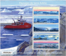 2023_Timbre TAAF N° F1040 Neuf** Mnh Luxe Paysages De Terre Adélie. - Neufs