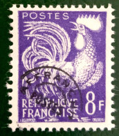 1959 FRANCE N 109 PREOBLITERE COQ GAULOIS 8F - NEUF** - 1953-1960