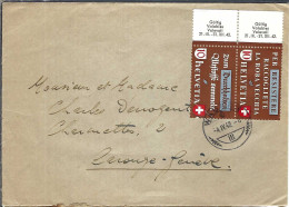 SUISSE 1942: LSC De Wabern Pour Carouge (Genève) - Covers & Documents