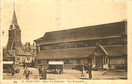 14 - HONFLEUR - EGLISE STE CATHERINE - VUE D'ENSEMBLE - CAD - 36 - Honfleur