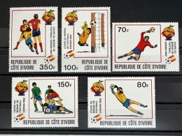 Rep. De Côté D’Ivoire MNH 1982 - 1982 – Espagne