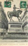 45 - ORLEANS - LA STATUE DE JEANNE D'ARC - PLACE DU MARTROI - LL - 173 - Orleans