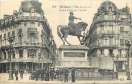 45 - ORLEANS - PLACE DU MARTROI - JEANNE D'ARC PAR FOYATIER - Th. G. - 838 - Orleans