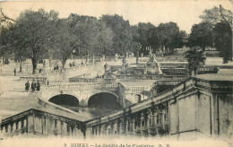 30 - NIMES - LE JARDIN DE LA FONTAINE - A.R. - 5 - Nîmes