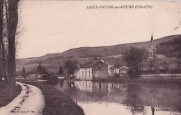 SAINT VICTOR SUR OUCHE                     LE CANAL     PENICHE + ECLUSE - Sonstige & Ohne Zuordnung