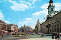 ESPAGNE - Madrid - Vue Sur La Porte "del Sol" - Vue Générale - Animé - Carte Postale - Madrid